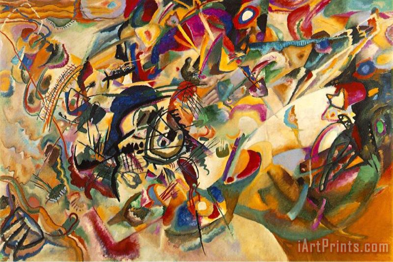 Wassily Kandinsky Composition Vii 1913 Art Print