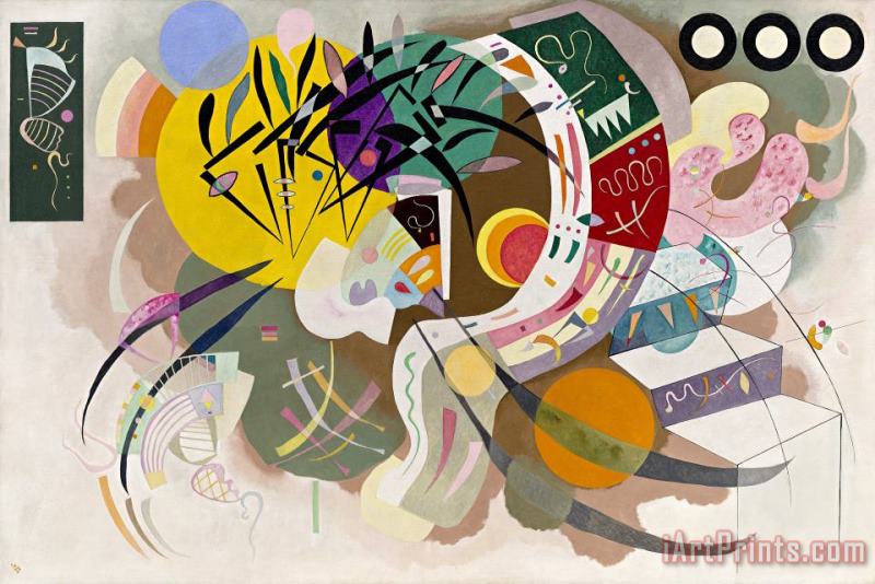 Dominant Curve painting - Wassily Kandinsky Dominant Curve Art Print