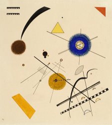 Wassily Kandinsky Drei Freie Kreise (three Free Circles) painting