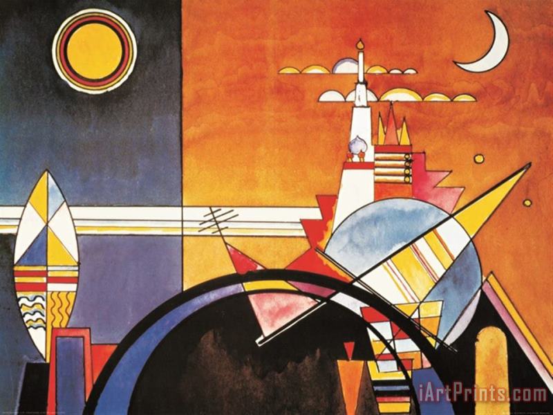 Wassily Kandinsky Grand Torre Kiev Art Painting