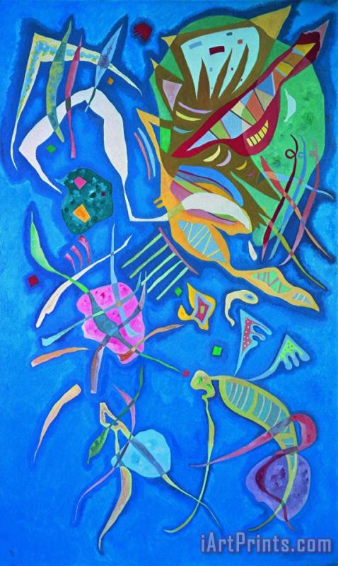 Grouping 1937 painting - Wassily Kandinsky Grouping 1937 Art Print