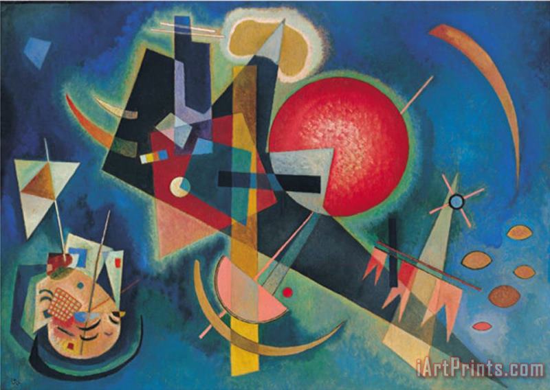 Wassily Kandinsky Im Blau 1925 Art Painting