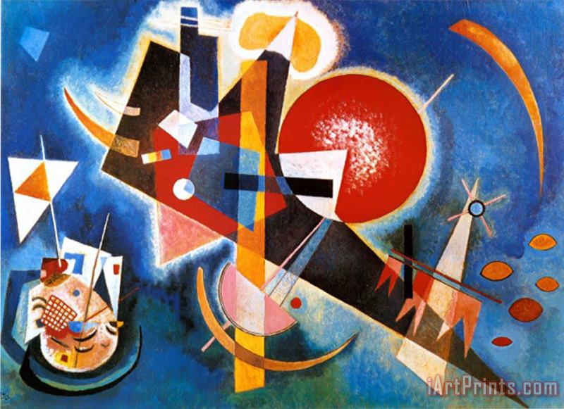 Im Blau C 1925 painting - Wassily Kandinsky Im Blau C 1925 Art Print