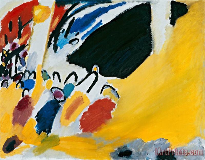 Impression III (concert) painting - Wassily Kandinsky Impression III (concert) Art Print