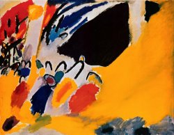 Wassily Kandinsky Impression III Concert 1911 painting