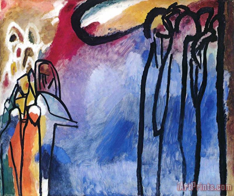 Wassily Kandinsky Improvisation 19 1911 Art Print