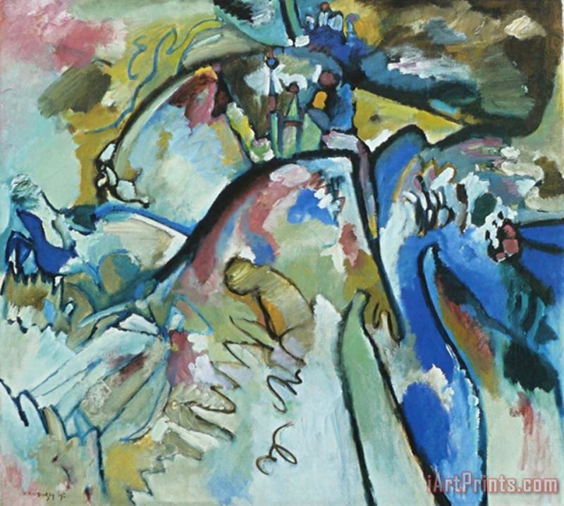 Wassily Kandinsky Improvisation 21 a 1911 Art Painting