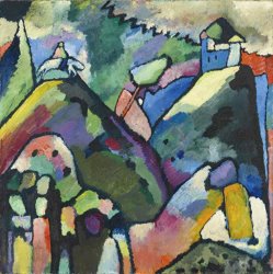 Wassily Kandinsky Improvisation 9 1910 painting