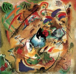 Wassily Kandinsky Improvisation Dreamy 1913 painting