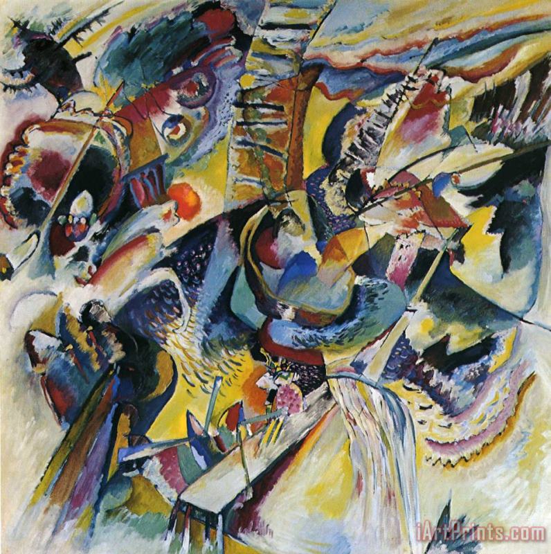 Wassily Kandinsky Improvisation Gorge 1914 Art Print
