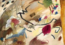 Wassily Kandinsky Improvisation Mit Pferden (studie Fur Improvisation 20 ), 1911 painting