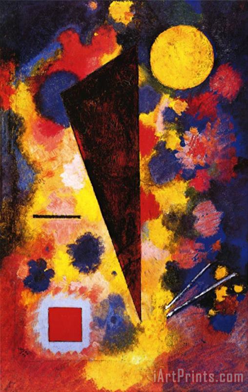 Wassily Kandinsky Multicolored Resonance C 1928 Art Print