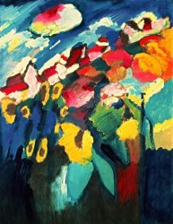 Wassily Kandinsky Murnau Garden II 1910