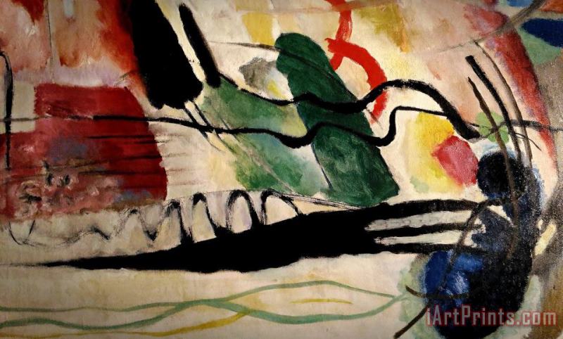 Wassily Kandinsky My Journey Art Print