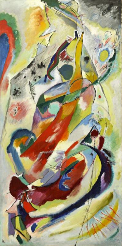 Painting Number 200 painting - Wassily Kandinsky Painting Number 200 Art Print