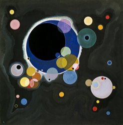 Wassily Kandinsky Several Circles (einige Kreise) painting