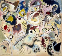 Wassily Kandinsky Skizze (sketch 160a) painting