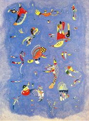 Wassily Kandinsky Sky Blue C 1940 painting