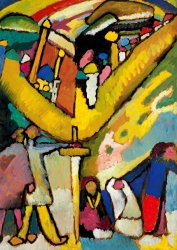 Wassily Kandinsky Studie Fur Improvisation 8, 1909