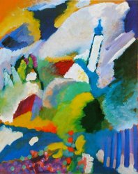Wassily Kandinsky The Church in Murnau