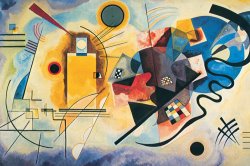Wassily Kandinsky Yellow Red Blue C 1925