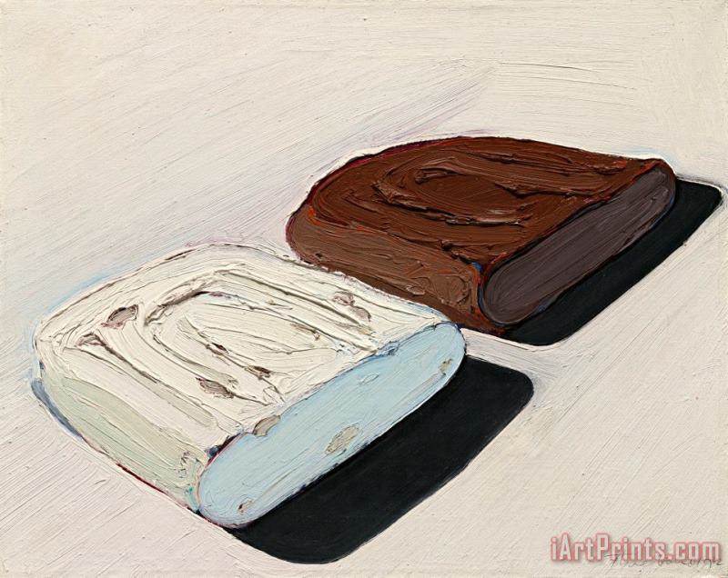 Fudge And Divinity painting - Wayne Thiebaud Fudge And Divinity Art Print