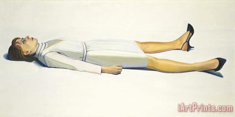 Supine Woman painting - Wayne Thiebaud Supine Woman Art Print
