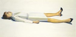 Wayne Thiebaud Supine Woman