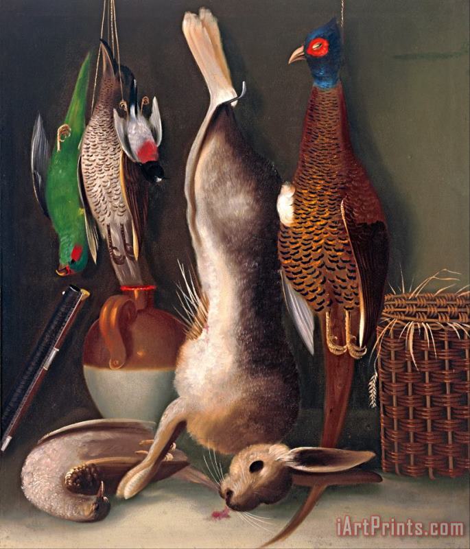 W.b. Gould Still Life with Game Art Painting