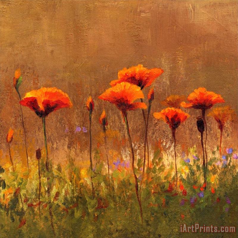 Wendy Kroeker California Poppies 2 Art Painting