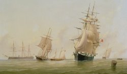 WF Settle Ship Painting painting