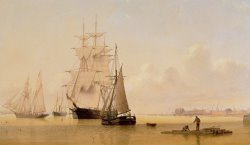 WF Settle Ship Painting painting