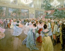 Wilhelm Gause Court Ball at the Hofburg painting