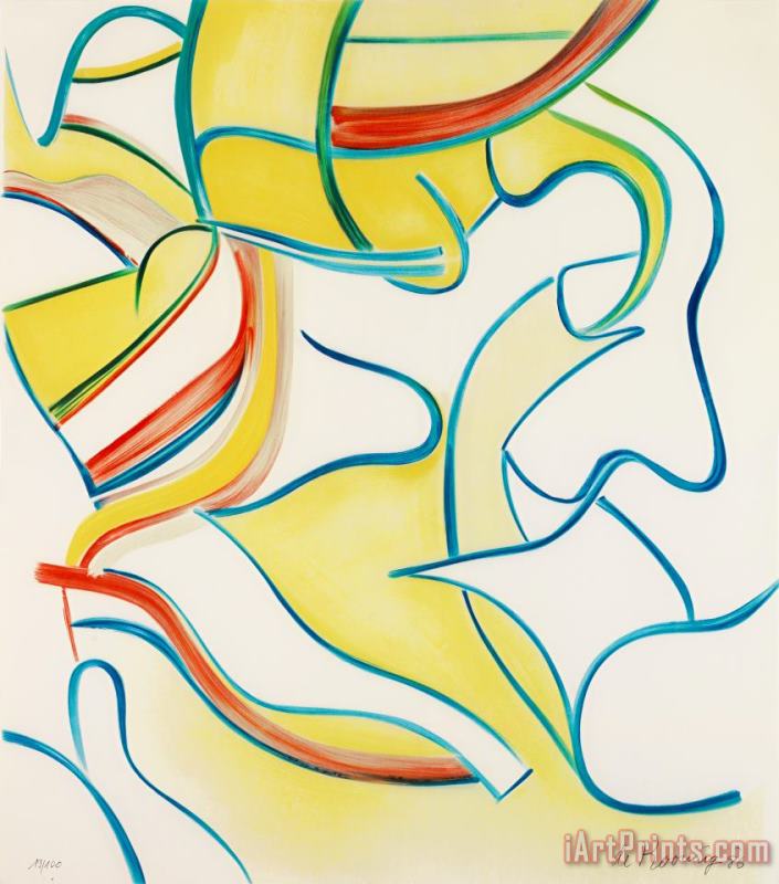 Quatre Lithographies, 1986 painting - Willem De Kooning Quatre Lithographies, 1986 Art Print