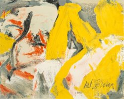 Willem De Kooning The Man And The Big Blonde, 1982