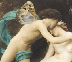 William Adolphe Bouguereau Flora and Zephyr painting