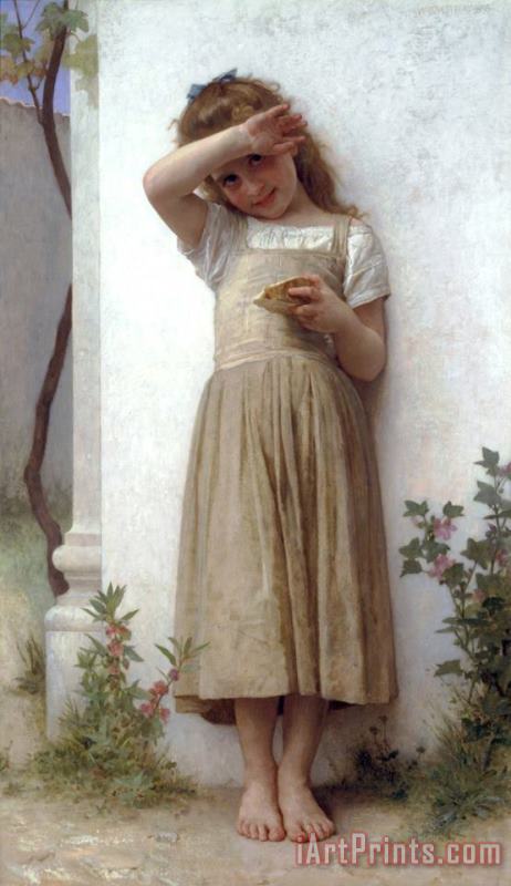 William Adolphe Bouguereau In Penitence (1895) Art Painting