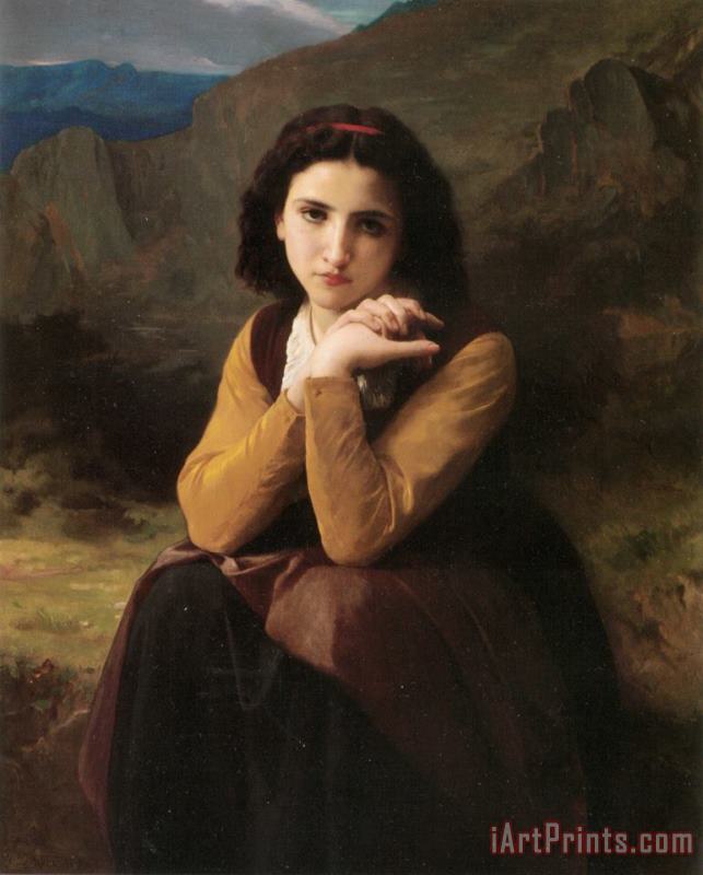 William Adolphe Bouguereau Mignon Art Painting