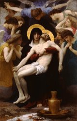 William Adolphe Bouguereau Pieta painting