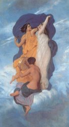 William Adolphe Bouguereau The Dance painting