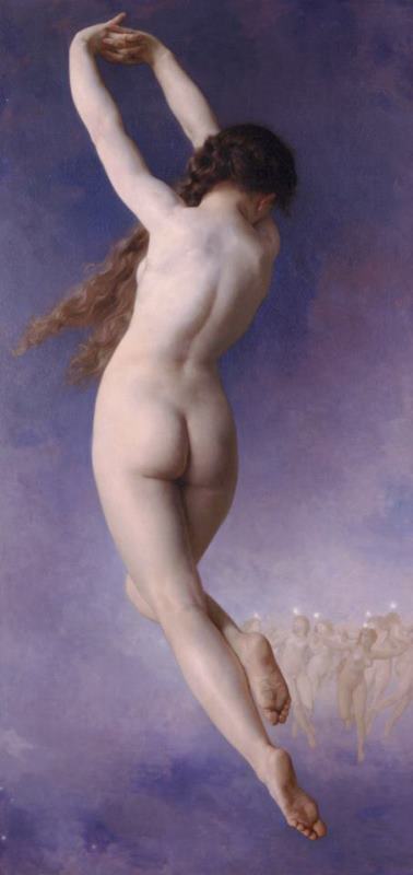 The Lost Pleiad painting - William Adolphe Bouguereau The Lost Pleiad Art Print