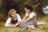 The Nut Gatherers (1882) by William Adolphe Bouguereau