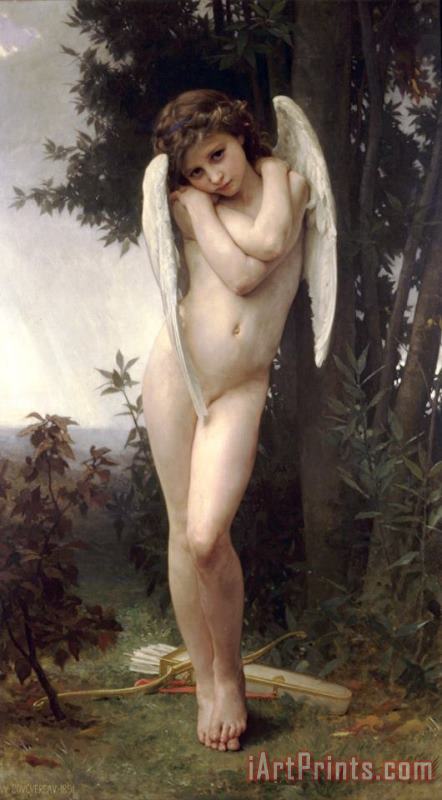 William Adolphe Bouguereau Wet Cupid Art Print