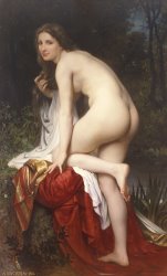 William Adolphe Bouguereau Woman Bathing