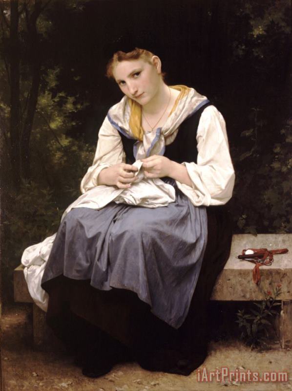 William Adolphe Bouguereau Young Worker Art Painting