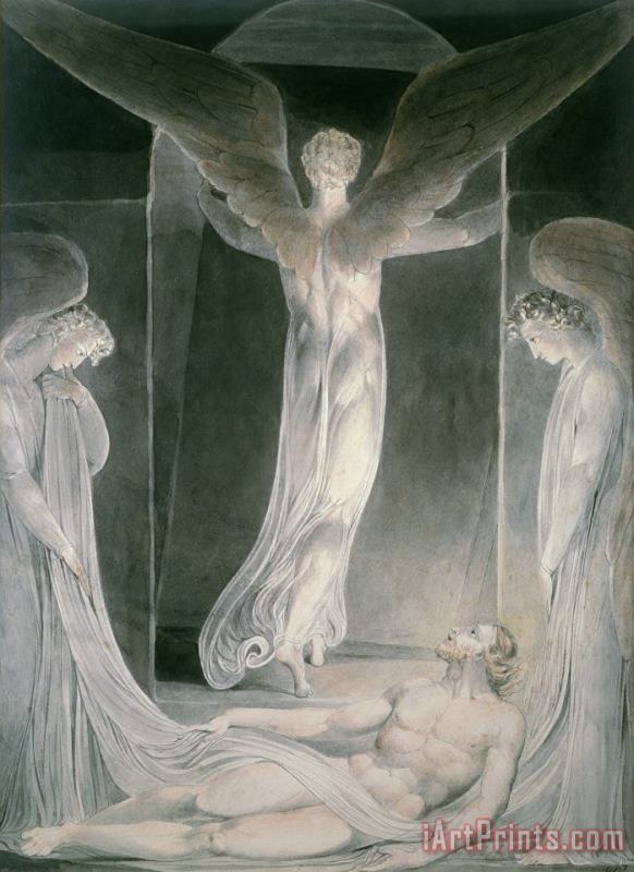 William Blake The Resurrection Art Print