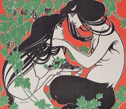 William Bradley Reproduction Of A Poster Advertising 'when Hearts Are Trumps' By Tom Hall painting
