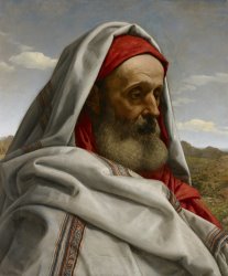 William Dyce Eliezer Of Damascus painting