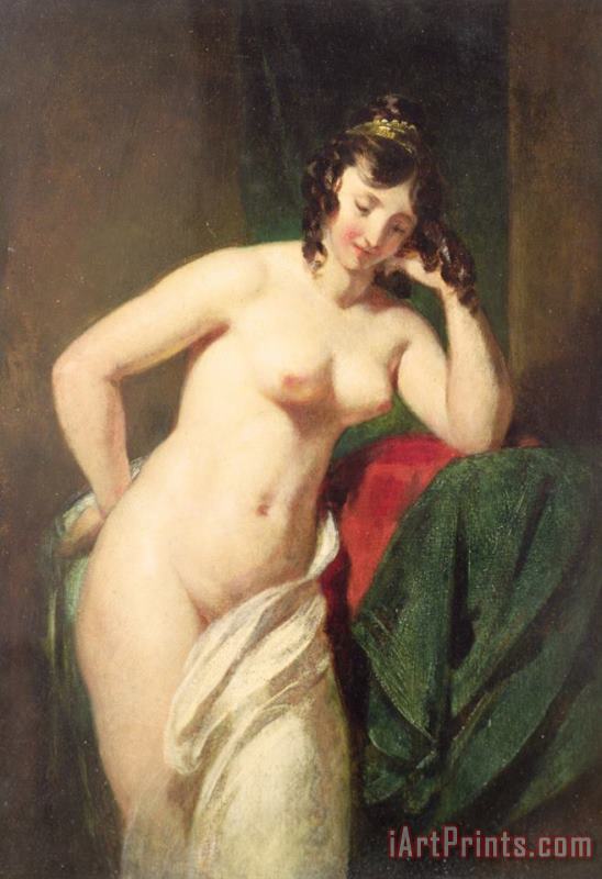 Nude painting - William Etty Nude Art Print