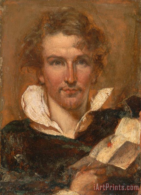 William Etty Self Portrait Art Painting